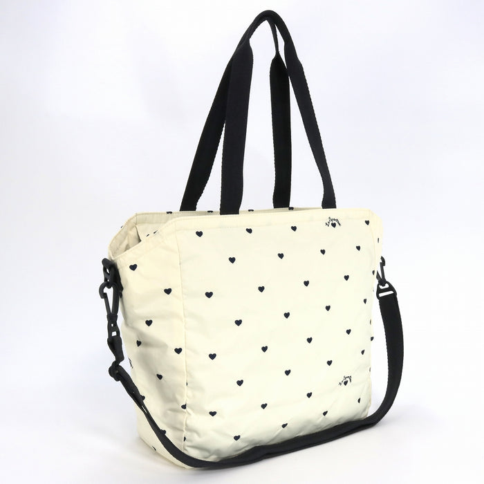 LeSportsac レスポートサック ショルダーバッグ 3802 EVER TOTE U276 NAVY SWISS HEART
