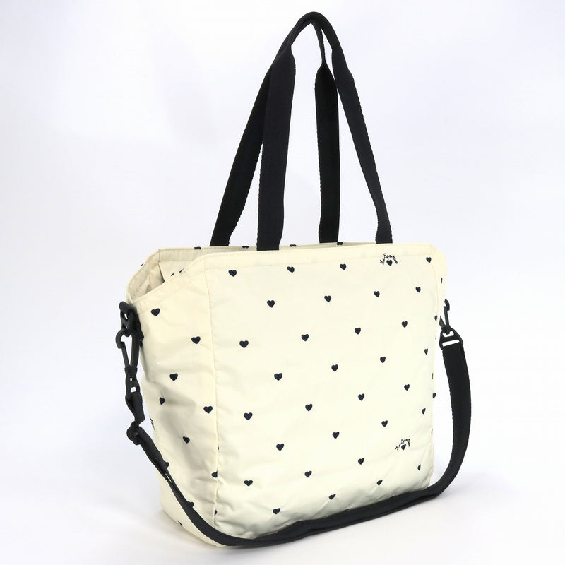 LeSportsac レスポートサック ショルダーバッグ 3802 EVER TOTE U276 NAVY SWISS HEART