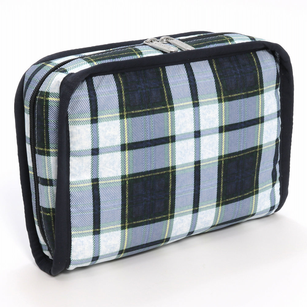 LeSportsac レスポートサック ポーチ 3819 TECH ORGANIZER U298 DEEP BLUE TARTAN