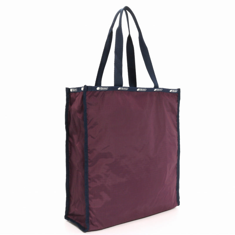 LeSportsac レスポートサック トートバッグ 3847 LG BOOK TOTE R097 GRAPE WINE