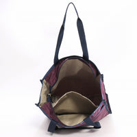 LeSportsac レスポートサック トートバッグ 3847 LG BOOK TOTE R097 GRAPE WINE