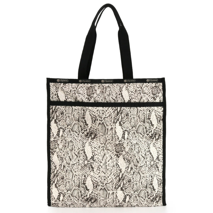 LeSportsac レスポートサック トートバッグ 3847 LG BOOK TOTE U275 CLASSIC PYTHON IVORY [並行輸入商品]