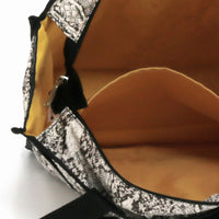 LeSportsac レスポートサック トートバッグ 3847 LG BOOK TOTE U275 CLASSIC PYTHON IVORY [並行輸入商品]