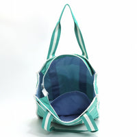 LeSportsac レスポートサック トートバッグ 3848 LG WEB BOOK TOTE R141 SPECTATOR SEA GREEN