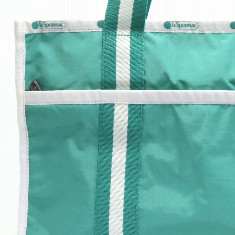 LeSportsac レスポートサック トートバッグ 3848 LG WEB BOOK TOTE R141 SPECTATOR SEA GREEN