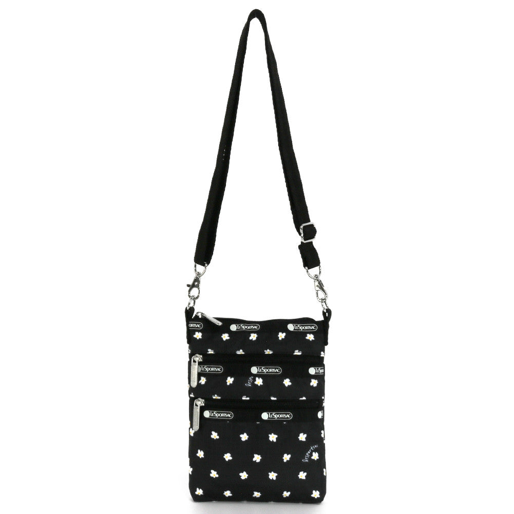 LeSportsac レスポートサック ショルダーバッグ 4007 3 ZIP CROSSBODY HC86 DITSY DAISY
