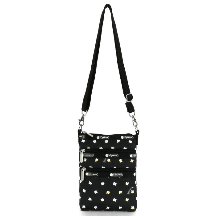 LeSportsac レスポートサック ショルダーバッグ 4007 3 ZIP CROSSBODY HC86 DITSY DAISY