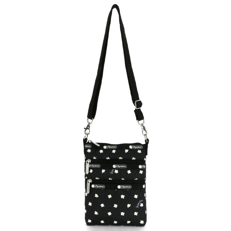 LeSportsac レスポートサック ショルダーバッグ 4007 3 ZIP CROSSBODY HC86 DITSY DAISY