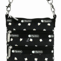 LeSportsac レスポートサック ショルダーバッグ 4007 3 ZIP CROSSBODY HC86 DITSY DAISY