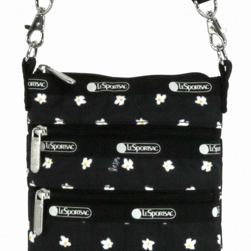 LeSportsac レスポートサック ショルダーバッグ 4007 3 ZIP CROSSBODY HC86 DITSY DAISY