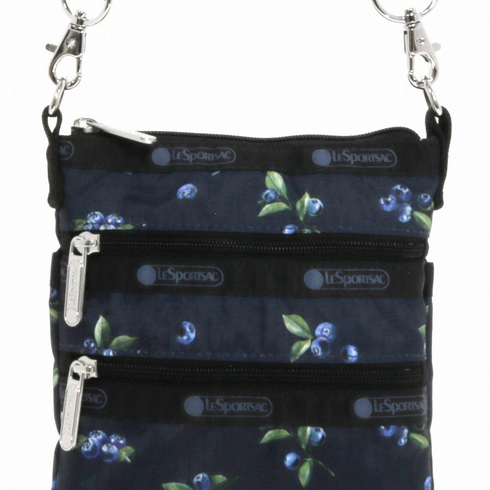 LeSportsac レスポートサック ショルダーバッグ 4007 3 ZIP CROSSBODY HD43 VERY BERRY