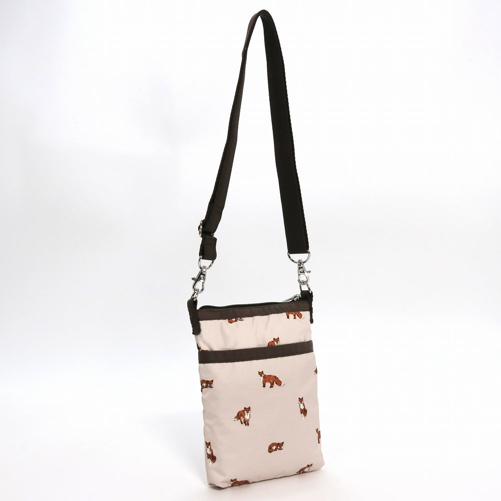 LeSportsac レスポートサック ショルダーバッグ 4007 3 ZIP CROSSBODY HD49 DASHING FOXES
