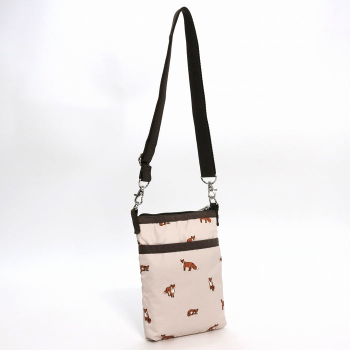 LeSportsac レスポートサック ショルダーバッグ 4007 3 ZIP CROSSBODY HD49 DASHING FOXES