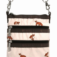 LeSportsac レスポートサック ショルダーバッグ 4007 3 ZIP CROSSBODY HD49 DASHING FOXES