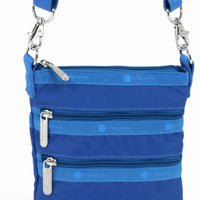 LeSportsac レスポートサック ショルダーバッグ 4007 3 ZIP CROSSBODY L162 ULTRA BLUE