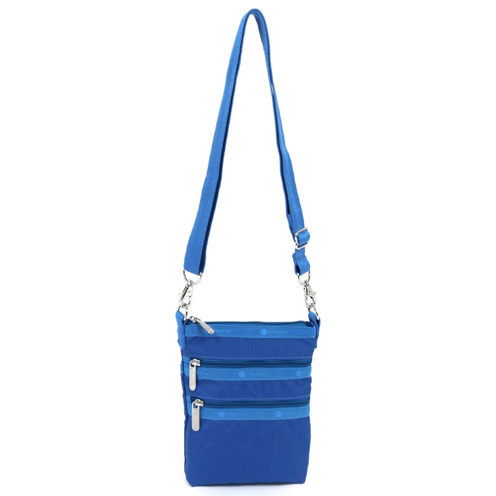 LeSportsac レスポートサック ショルダーバッグ 4007 3 ZIP CROSSBODY L162 ULTRA BLUE