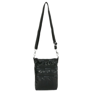 LeSportsac レスポートサック ショルダーバッグ 4007 3 ZIP CROSSBODY M135 BLACK SHINE