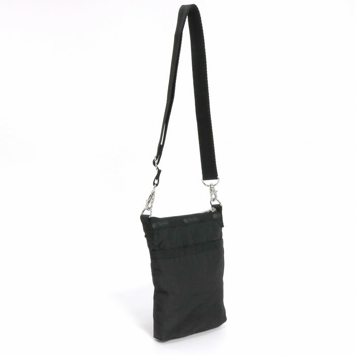 LeSportsac レスポートサック ショルダーバッグ 4007 3 ZIP CROSSBODY R086 RECYCLED BLACK