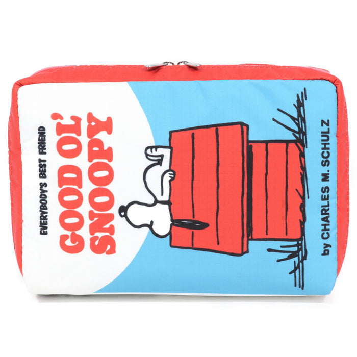 LeSportsac レスポートサック ポーチ 4225 BOOK POUCH E961 DOGS LIFE BOOK POUCH
