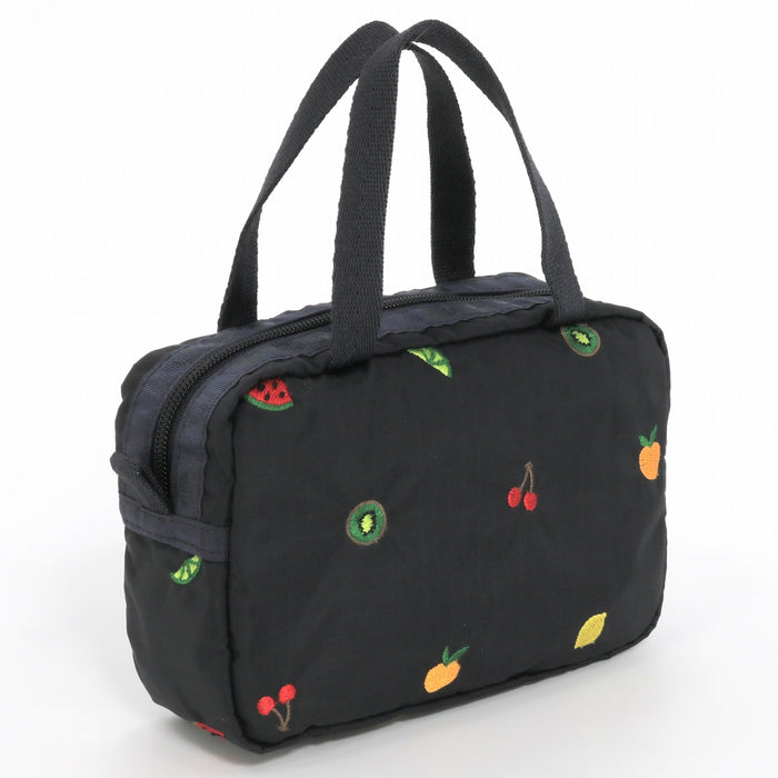 LeSportsac レスポートサック ポーチ 4298 MICRO BAG HC25 MIXED FRUIT EMBROIDERY