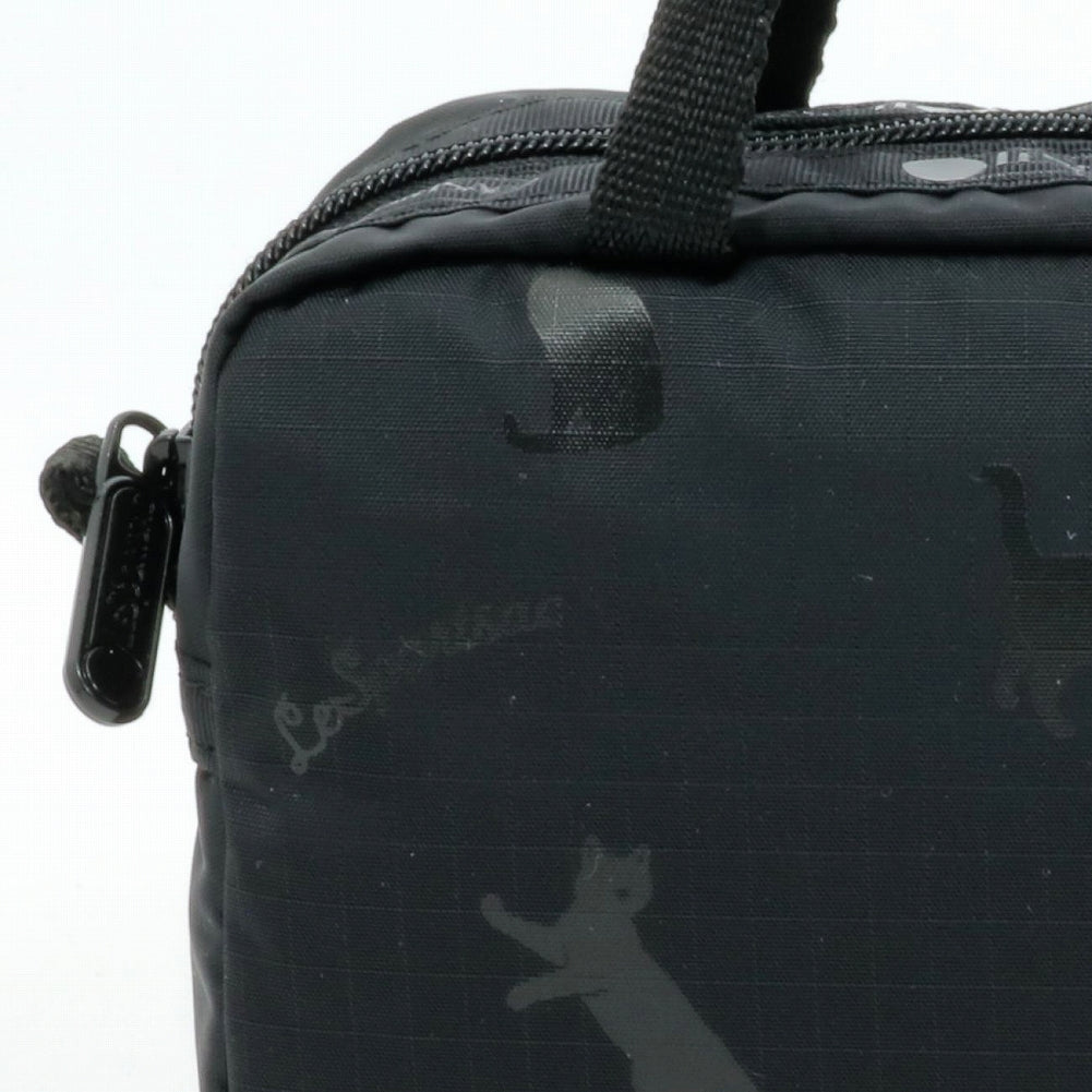LeSportsac レスポートサック ポーチ 4298 MICRO BAG HD45 BLACK CATS [並行輸入商品]