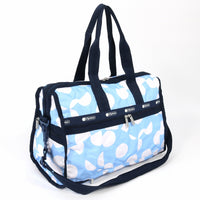 LeSportsac レスポートサック ボストンバッグ 4318 DELUXE MED WEEKENDER E878 GEOMETRIC SKY