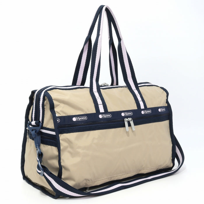 LeSportsac レスポートサック ボストンバッグ 4318 DELUXE MED WEEKENDER FA04 SPECTATOR BONE/NAVY