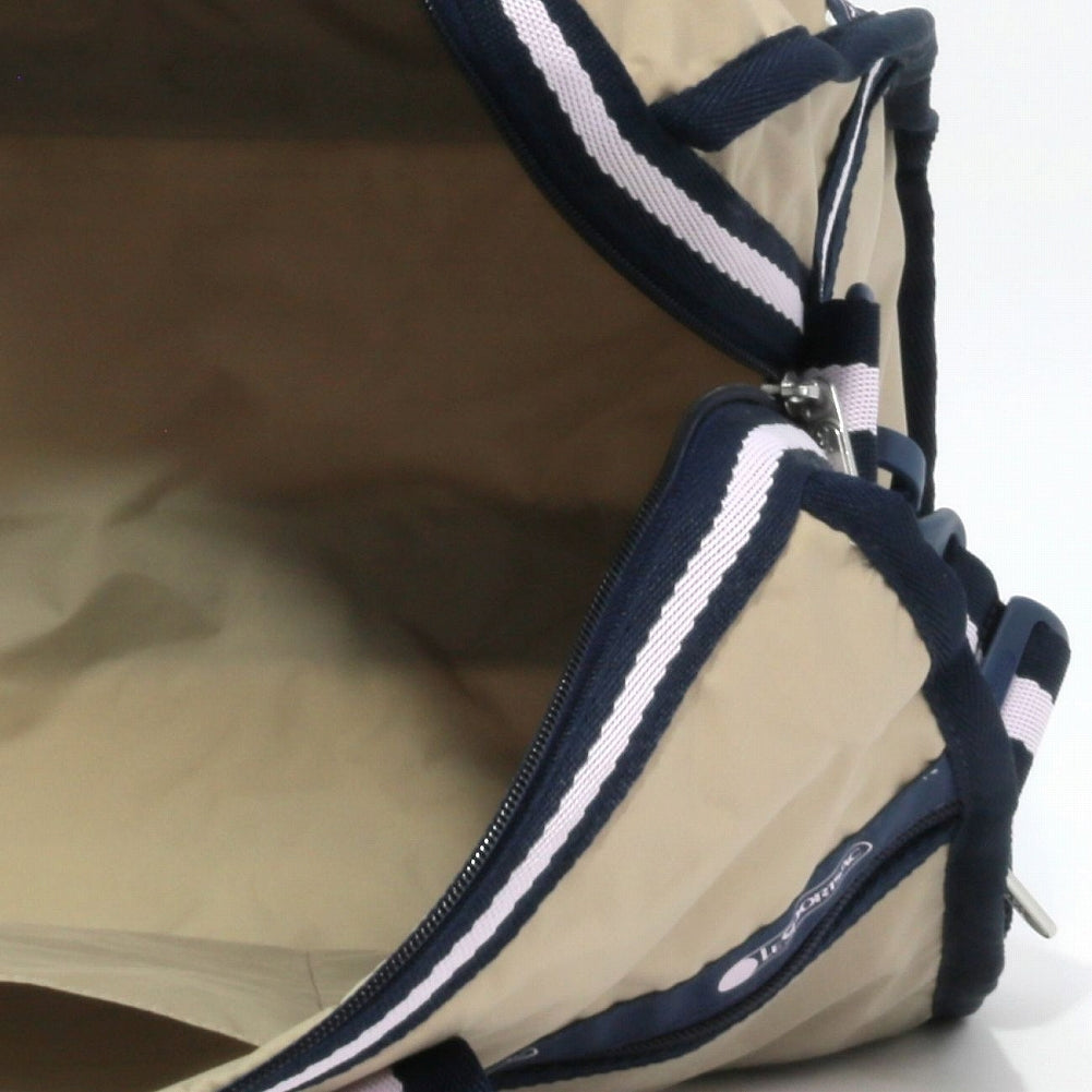 LeSportsac レスポートサック ボストンバッグ 4318 DELUXE MED WEEKENDER FA04 SPECTATOR BONE/NAVY