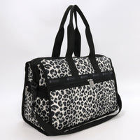 LeSportsac レスポートサック ボストンバッグ 4318 DELUXE MED WEEKENDER HC19 NEUTRAL LEOPARD