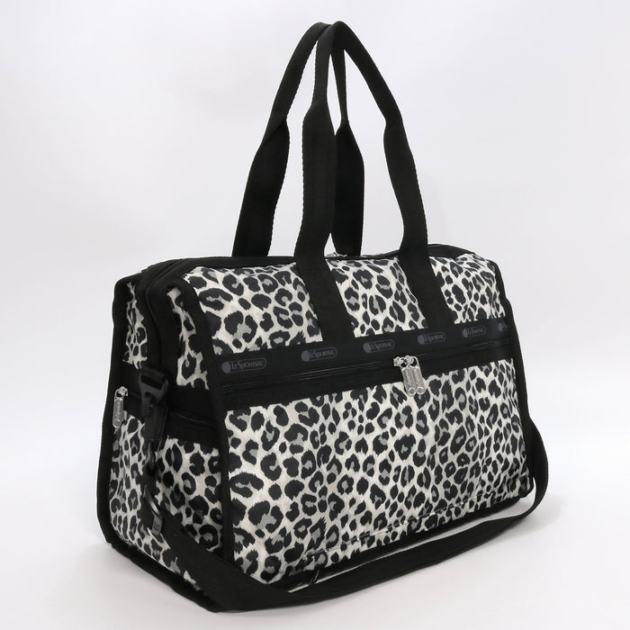LeSportsac レスポートサック ボストンバッグ 4318 DELUXE MED WEEKENDER HC19 NEUTRAL LEOPARD