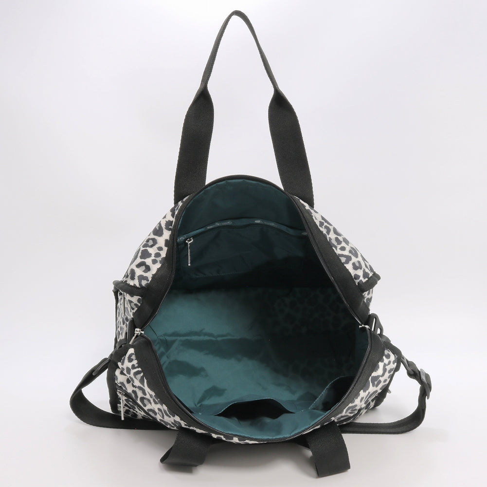 LeSportsac レスポートサック ボストンバッグ 4318 DELUXE MED WEEKENDER HC19 NEUTRAL LEOPARD