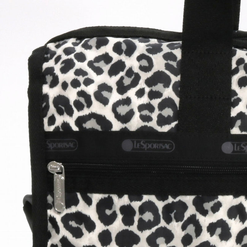 LeSportsac レスポートサック ボストンバッグ 4318 DELUXE MED WEEKENDER HC19 NEUTRAL LEOPARD