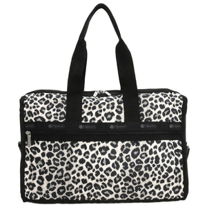 LeSportsac レスポートサック ボストンバッグ 4318 DELUXE MED WEEKENDER HC19 NEUTRAL LEOPARD