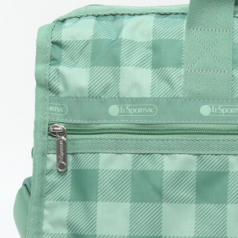 LeSportsac レスポートサック ボストンバッグ 4318 DELUXE MED WEEKENDER HF53 GREEN FIELD GINGHAM