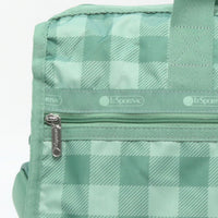 LeSportsac レスポートサック ボストンバッグ 4318 DELUXE MED WEEKENDER HF53 GREEN FIELD GINGHAM