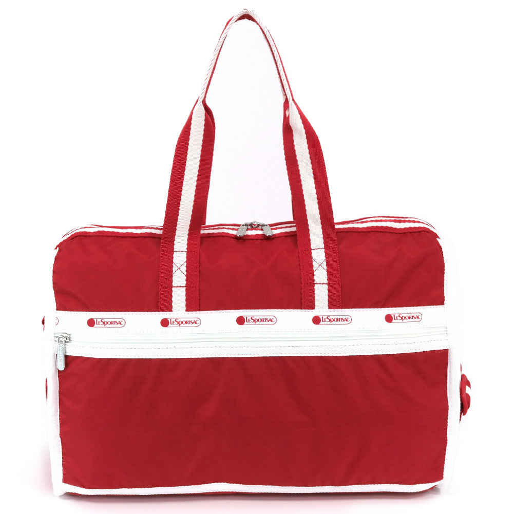 LeSportsac レスポートサック ボストンバッグ 4318 DELUXE MED WEEKENDER L159 SPECTATOR ROUGE RED