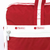 LeSportsac レスポートサック ボストンバッグ 4318 DELUXE MED WEEKENDER L159 SPECTATOR ROUGE RED