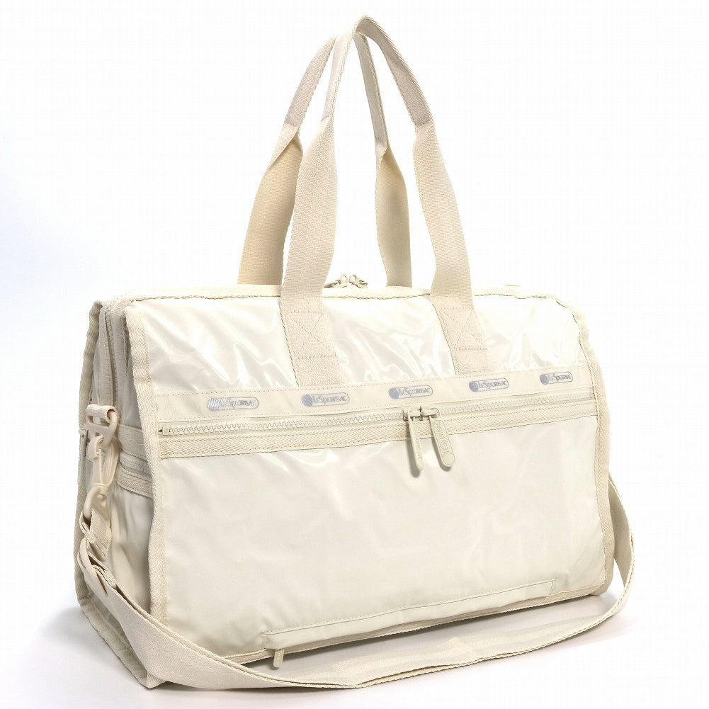 レスポートサック ボストンバッグ ホワイト エディターのお気に入り】LeSportsac × PAUL & JOE ボストンバッグ