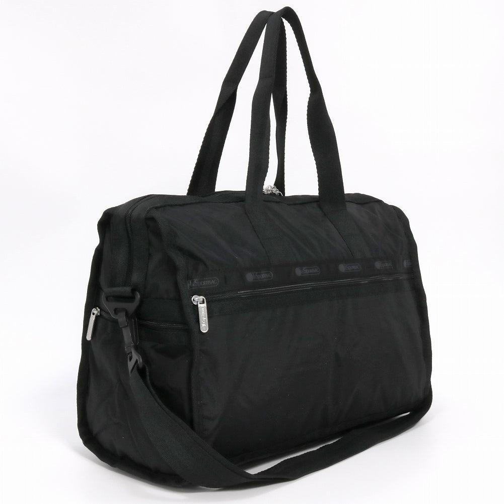 LeSportsac レスポートサック ボストンバッグ 4318 DELUXE MED WEEKENDER R086 RECYCLED BLACK