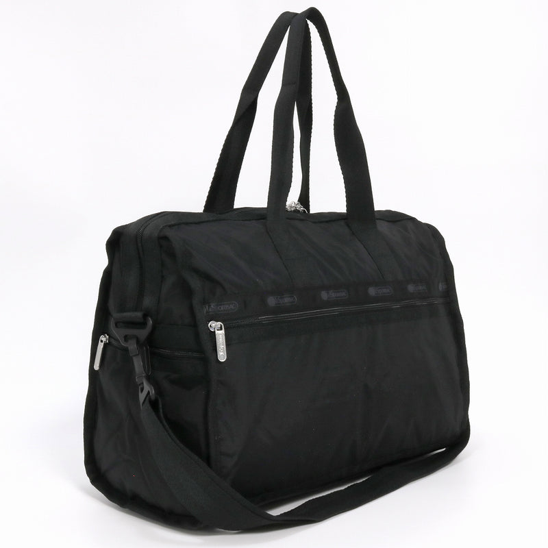 LeSportsac レスポートサック ボストンバッグ 4318 DELUXE MED WEEKENDER R086 RECYCLED BLACK