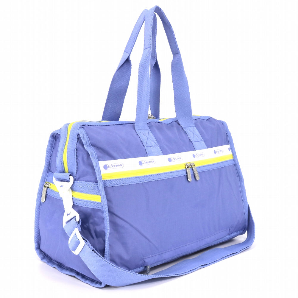 【未使用級】レスポートサックDELUXE MED WEEKENDER現行カラー DELUXE MED WEEKENDER/リサイクルドブラックJP / LeSportsac