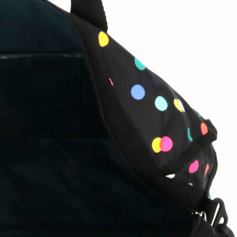 LeSportsac レスポートサック ボストンバッグ 4319 DELUXE LG WEEKENDER HC50 MULTICOLOR DOTS BLACK