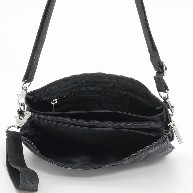 LeSportsac レスポートサック ショルダーバッグ 4346 MED KOKO CROSSBODY R086 RECYCLED BLACK