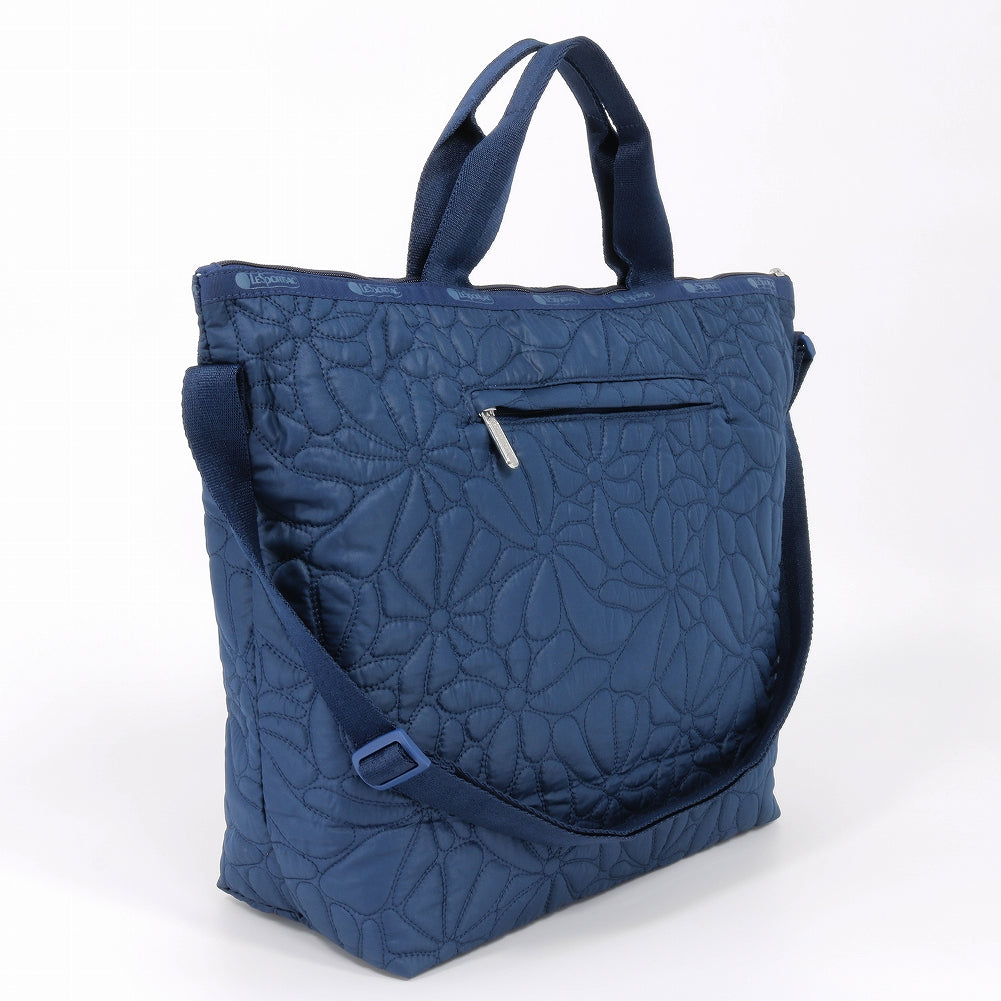 LeSportsac レスポートサック トートバッグ 4360 DELUXE EASY CARRY TOTE C516 NAVY QUILTED  BLOOMS