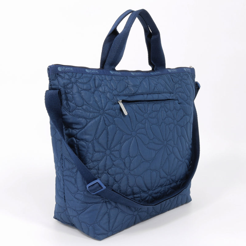 LeSportsac レスポートサック トートバッグ 4360 DELUXE EASY CARRY TOTE C516 NAVY QUILTED BLOOMS