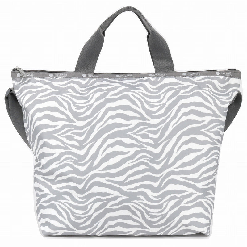 LeSportsac レスポートサック トートバッグ 4360 DELUXE EASY CARRY TOTE E974 ALLOY ZEBRA