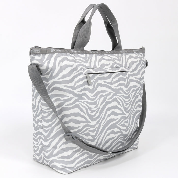 LeSportsac レスポートサック トートバッグ 4360 DELUXE EASY CARRY TOTE E974 ALLOY ZEBRA