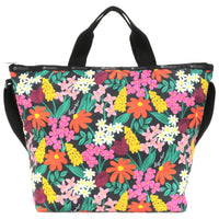 LeSportsac レスポートサック トートバッグ 4360 DELUXE EASY CARRY TOTE HC87 Bright Garden Blooms [並行輸入商品]