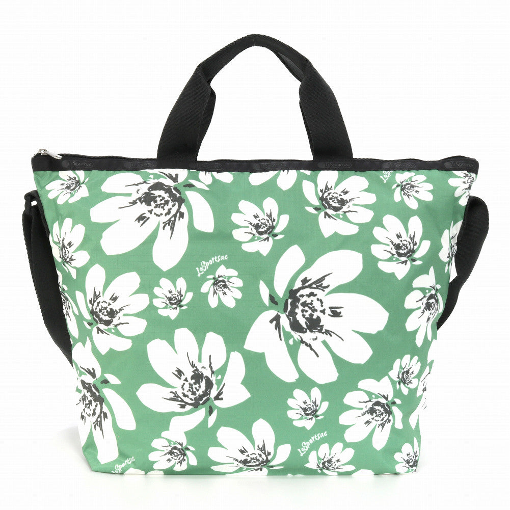 LeSportsac レスポートサック トートバッグ 4360 DELUXE EASY CARRY TOTE HD11 Tropical Garden Green [並行輸入商品]