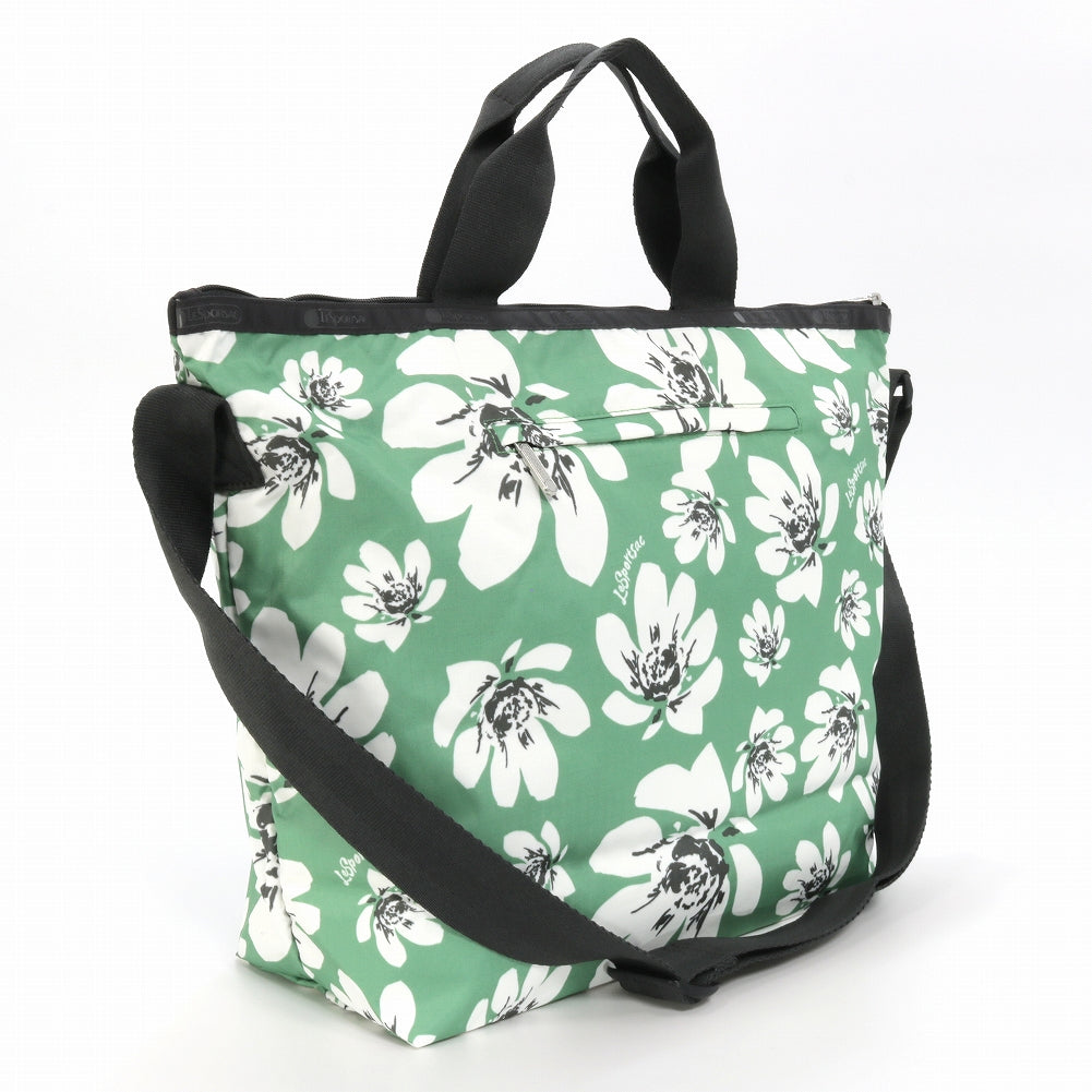 LeSportsac レスポートサック トートバッグ 4360 DELUXE EASY CARRY TOTE HD11 Tropical Garden Green [並行輸入商品]
